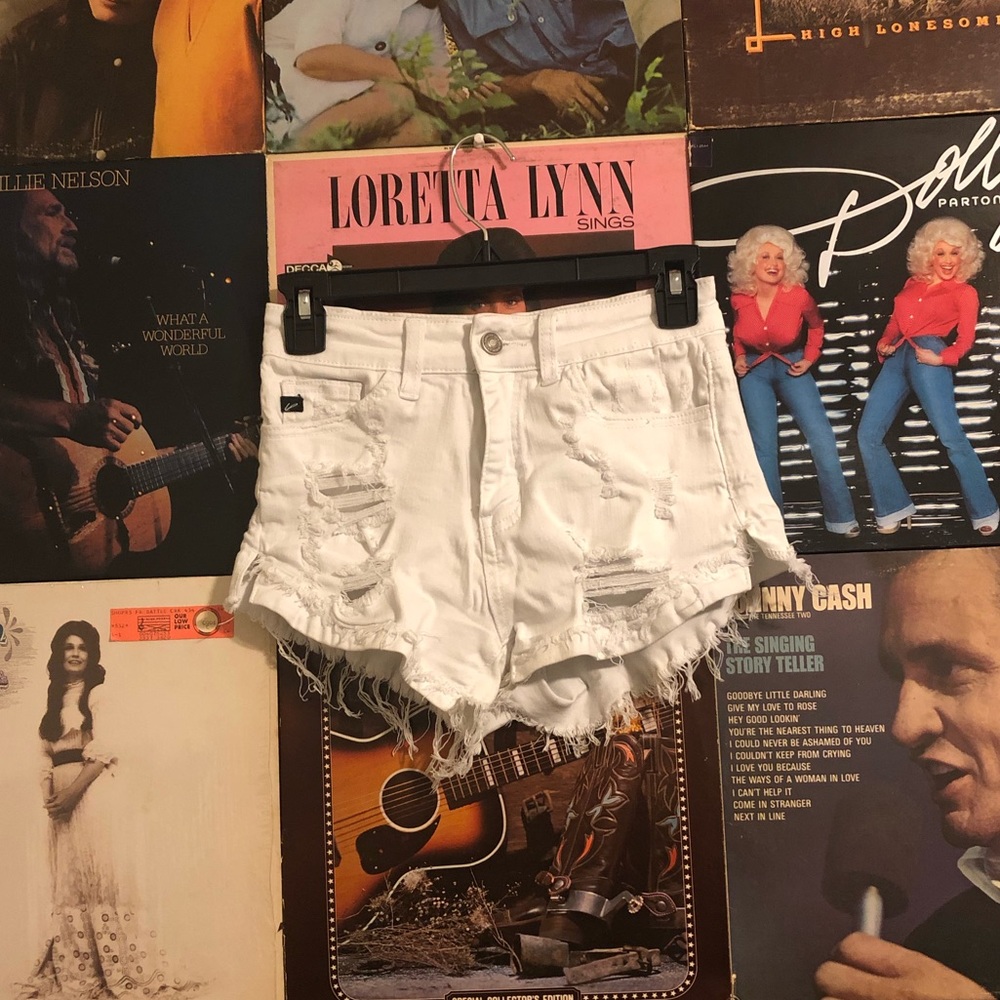 White Shorts